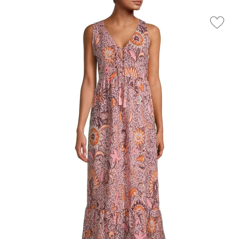 Madewell Floral MIDI Dress size 8